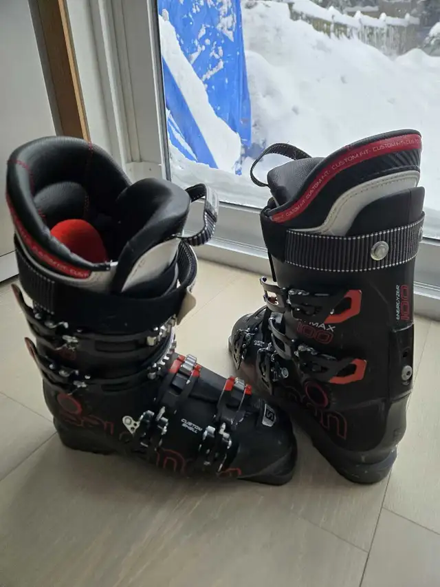 Salomon - adult ski boots -Men- size 8us in Ski in Markham / York Region - Image 4