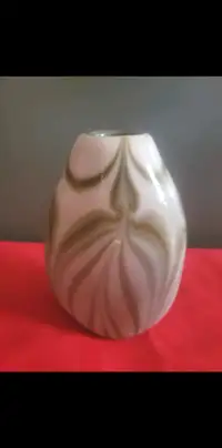 1970s vintage cased glass vase