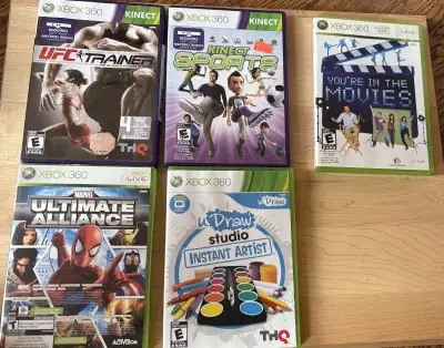 Xbox360 games $10 each, View more