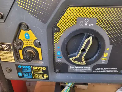 Firman 4,550 W Dual Fuel Hybrid Series Portable Generator, View more
