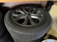 Genuine Honda Alloy wheels with Continental all-season tires.