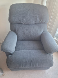 Modern Dark Fabric comfy Recliner Chair