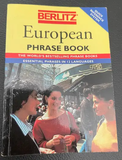 Like New Mini BERLITZ 12 Language European Phrase Book, View more