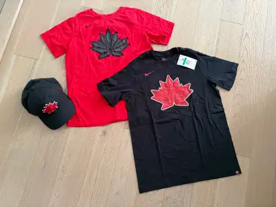 Nike team Canada youth xl tops & hat, View more