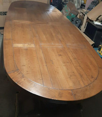 French Walnut Large Table Seats 12