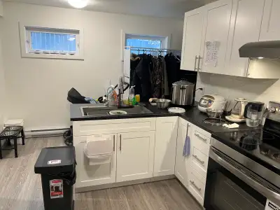 A two bedroom 1 bathroom legal suite for rent available at November 1 Details: - in suite laundry an...