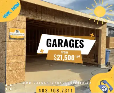 Garage packages in Calgary and the surrounding area! The standard package includes: Permits, flat co...