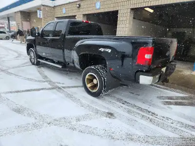 Looking to sell my Dually, Duramax Diesel with an Allison Transmission. She's a beast. It's a Turbo...