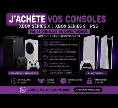 J’achète vos consoles !, View more