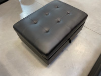 New faux leather  storage ottoman 24x36 approx on sale only $99