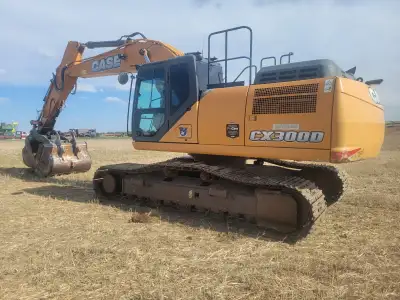 Case CX300D Purchased from Red Head Equipment , S’toon in fall of ‘23 for farm tree removal project....