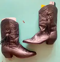 Laredo Black Cowboy Boots
