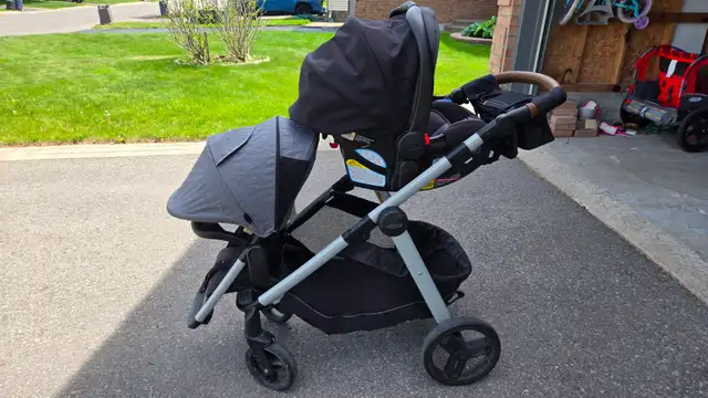 Graco Nest2Grow Double Stroller + Infant Car Seat & Base in Strollers, Carriers & Car Seats in Ottawa - Image 6