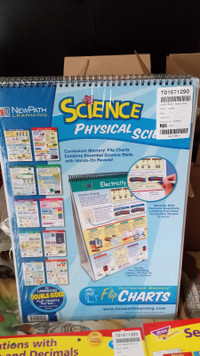 Physical Science Educational Learning Flip Chart Set STEM