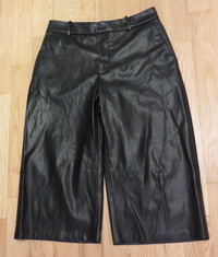 Simili Cuir Pantalon Zara Mi Long Femme Taille Medium