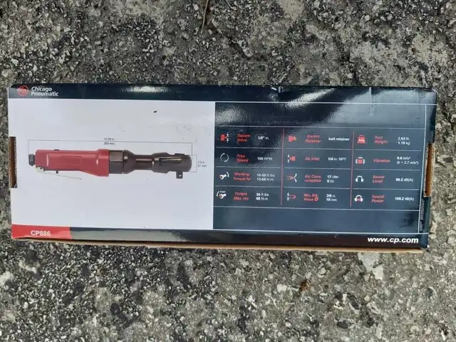 Air Ratchet Wrench - 3/8" for Sale in Power Tools in City of Toronto - Image 3
