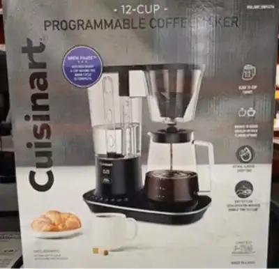  Brand New Cuisinart 12-Cup Programmable Coffee Maker, View more