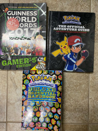 Pokémon & Gamer’s Guiness Books Bundle