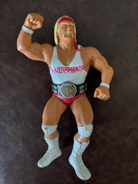 1988 LJN WWF WWE White Shirt Hulk Hogan With Original Belt