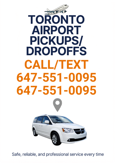 Airport Pickup and Drop off Toronto, View more
