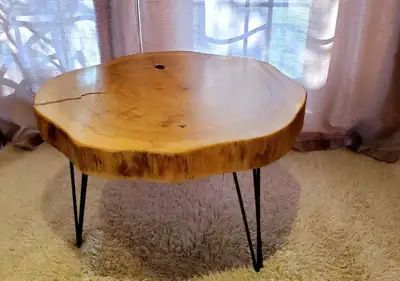 table en bois / Rondin, View more