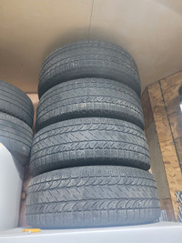 Set of 4 rims and tires 