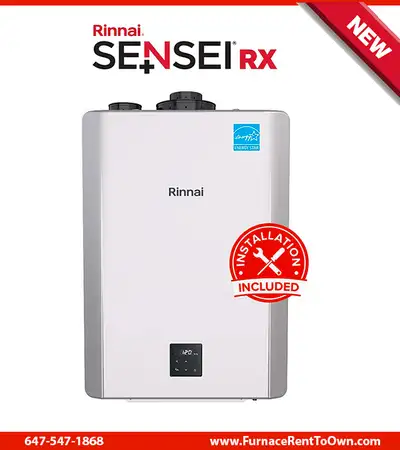 Upgrade your Hot Water Tank to a Rinnai TANKLESS Water Heater!, View more