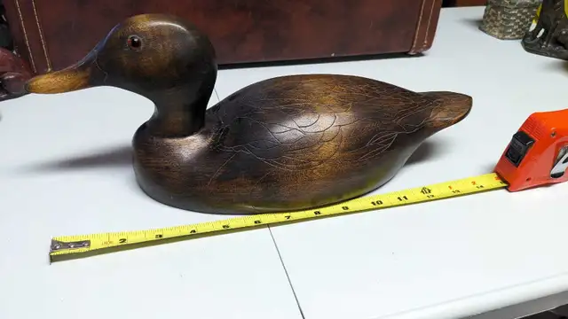Wooden Duck Decoy in Arts & Collectibles in Oakville / Halton Region - Image 3