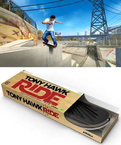 TONY HAWK RIDE LIMITED EDITION XBOX 360 SKATEBOARD CONTROLLER, View more