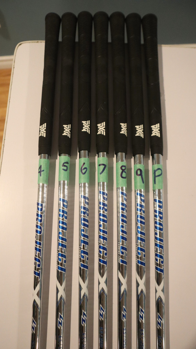 Project X LZ 125g 6.5 Golf iron shaft set 4-P - $280 (OBO) in Golf in Edmonton - Image 2