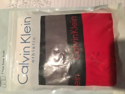 Calvin Klein underwear/briefs for 6-7 yr old boy.  Brand New., View more