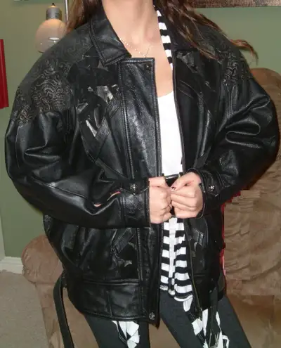 Leather Coat, View more