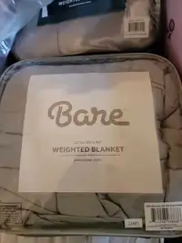 Bare weighted blanket 22lb or 17lb.