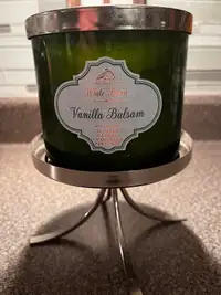 Party Lite Candle Stand / With Candle 