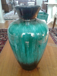 Rare Blue Mountain Pottery Vase 14 inches tall