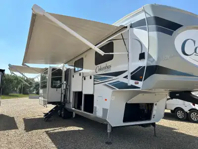 2022 Columbus C-Series by Forest River Model 379MBC. Video via link below gives a nice overview of t...