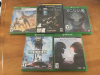 Lot de jeux XBOX ONE à vendre