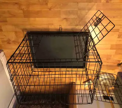 Puppy kennel, bark collar, puppy coat for sale !!! , View more