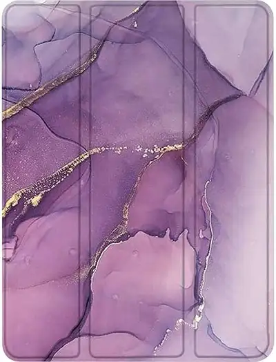 MARBLE FOLIO CASE FOR APPLE IPAD PRO 12.9" (5TH GEN 2021) PURPLE, View more