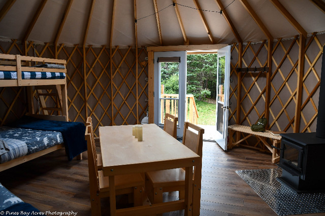Ladysummer, a lovely off-grid yurt under the stars! in Nova Scotia - Image 3
