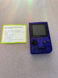 Game Boy pocket custom. 