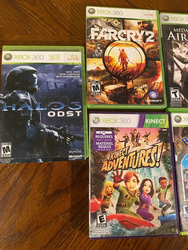 XBOX 360 Games (9 in Total)63347540033923121