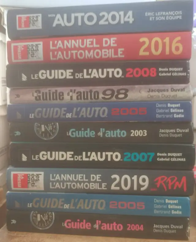 Guide de l'auto. Annuel de l'auto. Carnet de route. in Textbooks in Longueuil / South Shore - Image 10