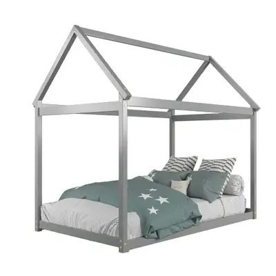 White Montessori Style House Bed, View more
