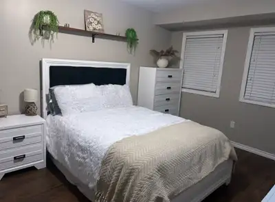New - King Bed Duvet cover and Pillow Cases, View more