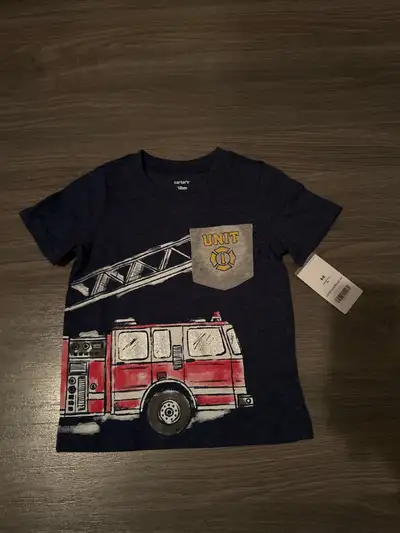 Carter’s Fire Truck Toddler Shirt 18M BNWT, View more