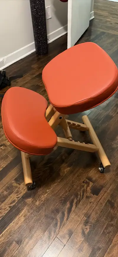 Ergonomic Wooden Kneeling Chair, View more