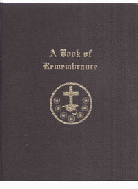 A Book of Remembrance ( Burlington Ontario Central High WWII