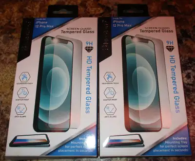iPHONE 12 PRO MAX TEMPERED GLASS SCREEN GUARD, View more