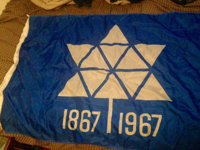 Montreal expo 67' flag full size rare  in Arts & Collectibles in Kingston - Image 2